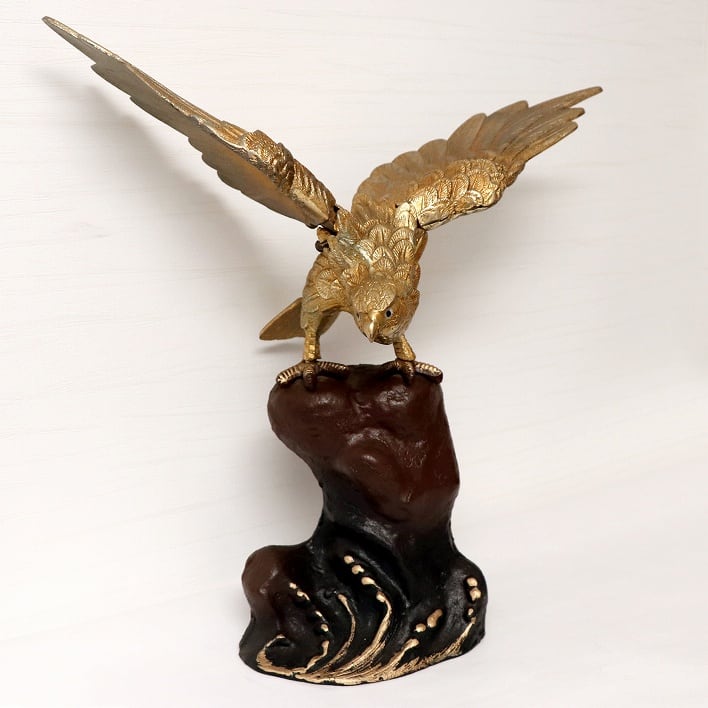 金属製・鷲・鷹・鳶・置物 金属製・鷲・鷹・鳶・置物