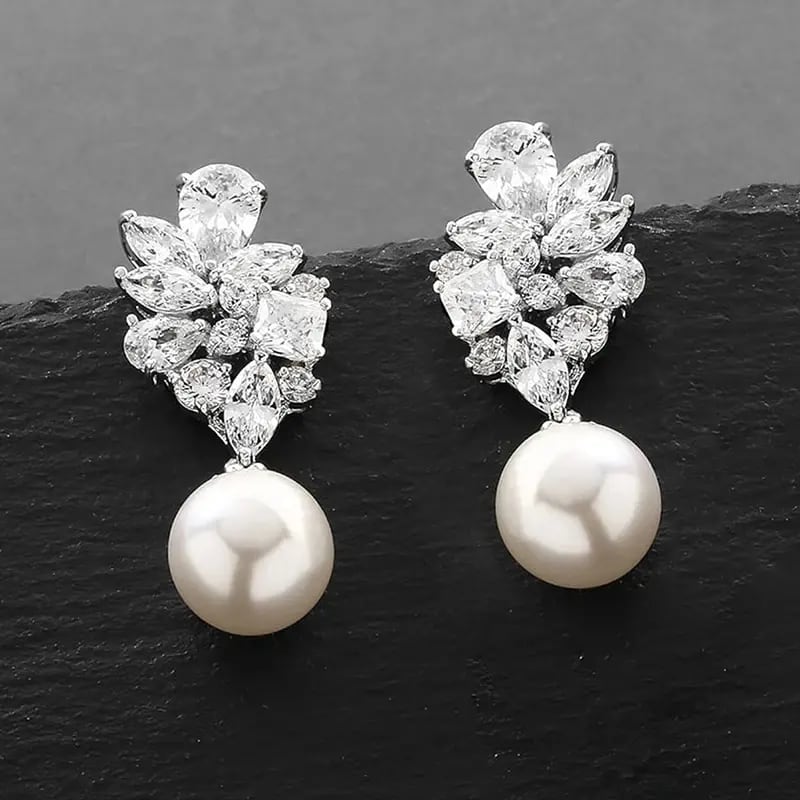 Silk Flower Drop Pierce（シルクフラワードロップピアス） | Elva&Co.