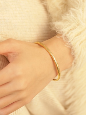 316L hawaiian simple bangle #b07