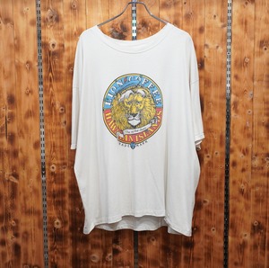 lion coffee hanes Tシャツ XXL ライオンコーヒー