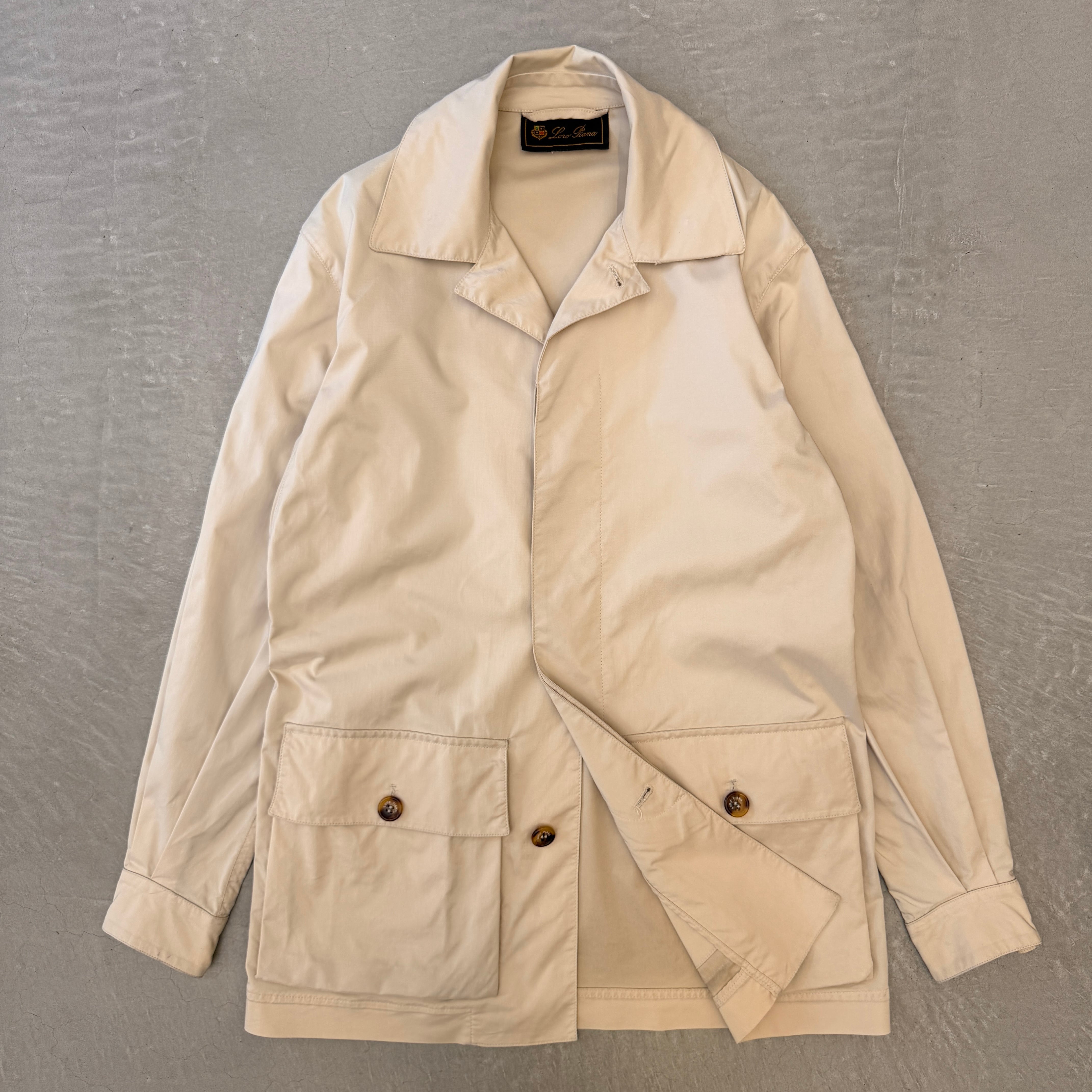 Loro Piana AMBOSELI Nylon jacket beige XS | ASSET VINTAGE アセット