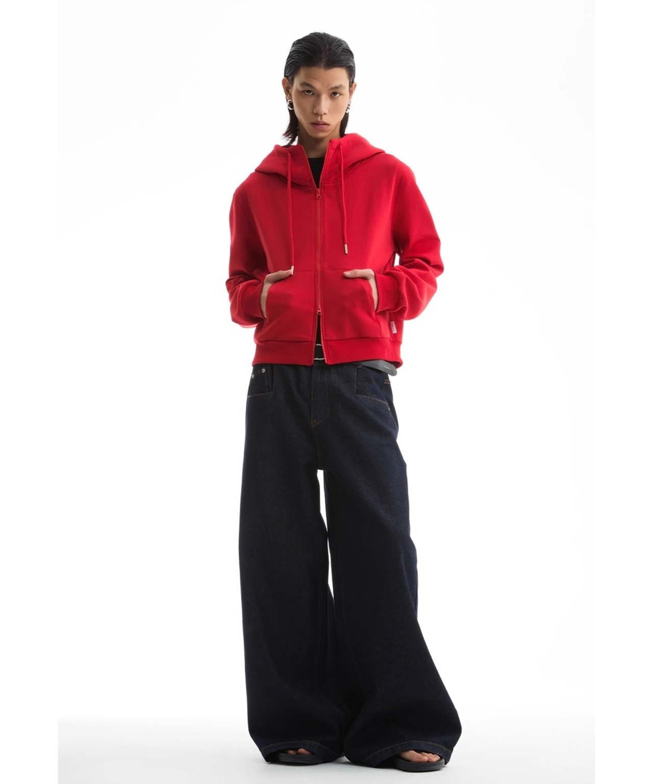 FUNKYFUN Wide Leg Denim