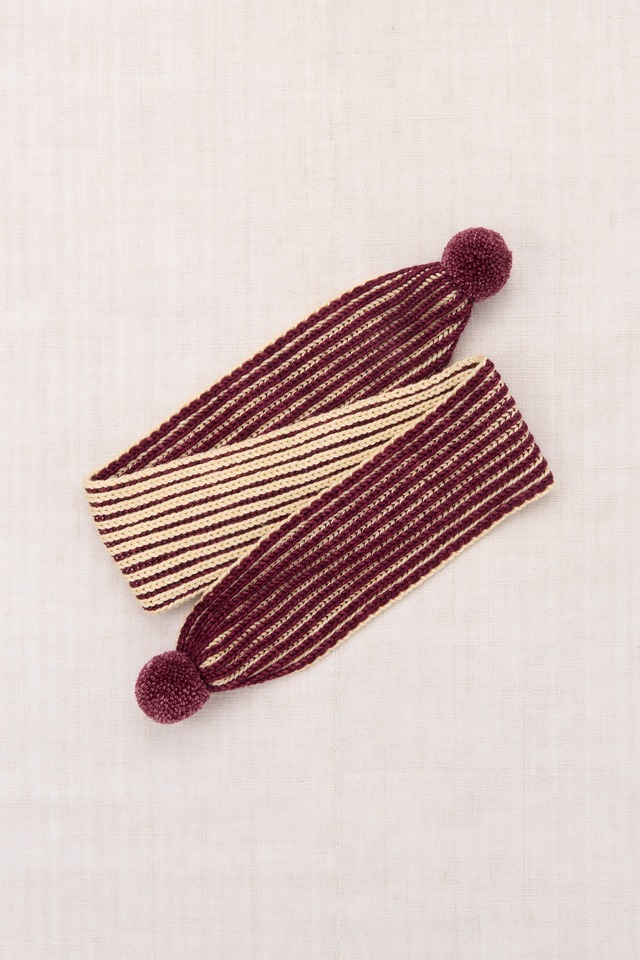 【MISHA & PUFF】26 Fall Drop2 / GLOUCESTER SCARF / CAMBRIDGE