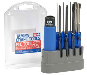 【在庫のみ】タミヤ ドライバー No.85 RCツール 8本セット 74085
