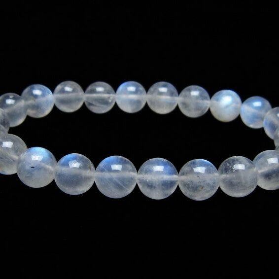 ムーンストーン ブレスレット 9mm 一点物 メール便可 [M便 1/10] 111-44509