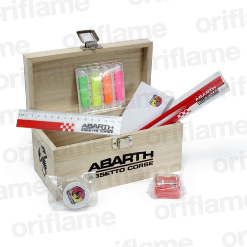 ABARTH・WOODEN・PENCIL・BOX