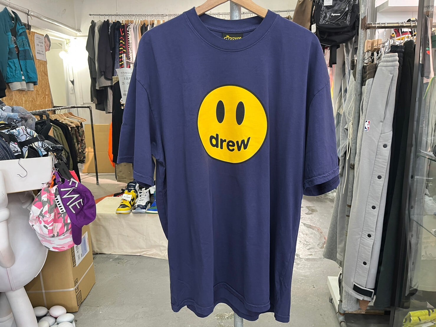 Drew House Mascot Tシャツ XL Navy