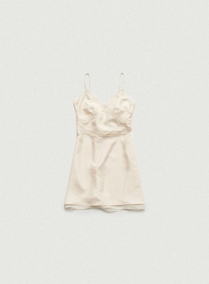 [The Barnnet] Satin Lace Slip Dress 正規品 韓国ブランド 韓国通販 韓国代行 韓国ファッション ザ バーネット ザバーネット 日本 店舗