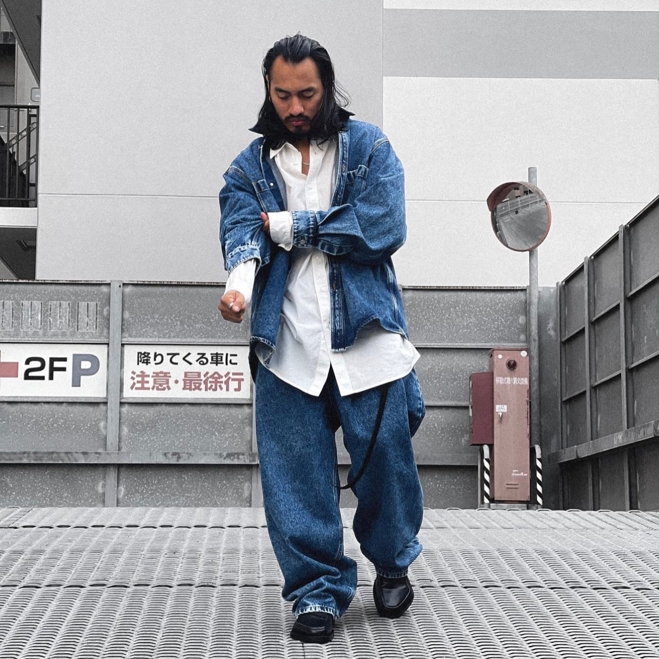 HED MAYNER】Denim Overshirt(BLUE) | AYIN 