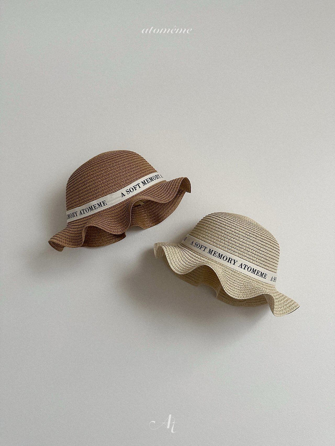 〘予約〙atomeme / Daisy Raffia Hat