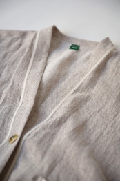 【suie】Linen silk lightweight gown/リネンシルクガウン(ベージュ)