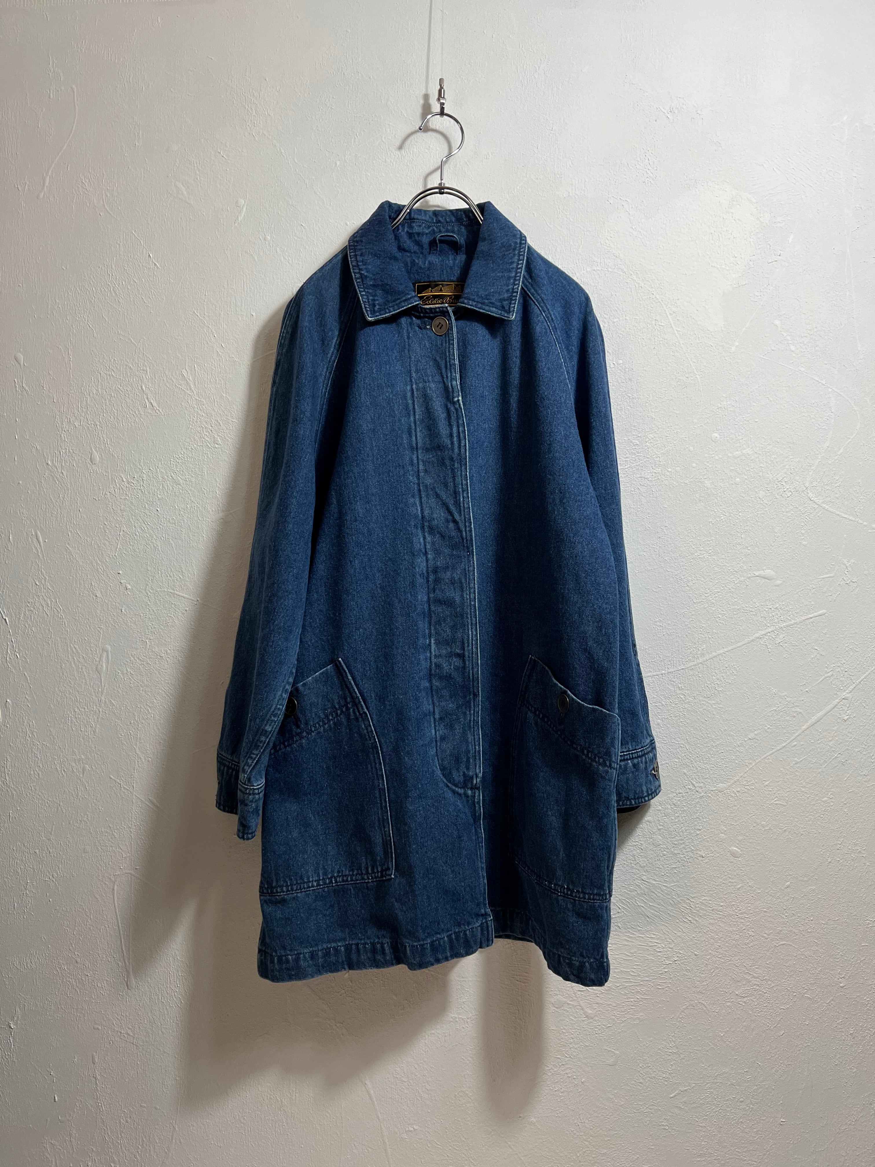 unisex】80's Vintage eddie bauer denim jacket | SISON