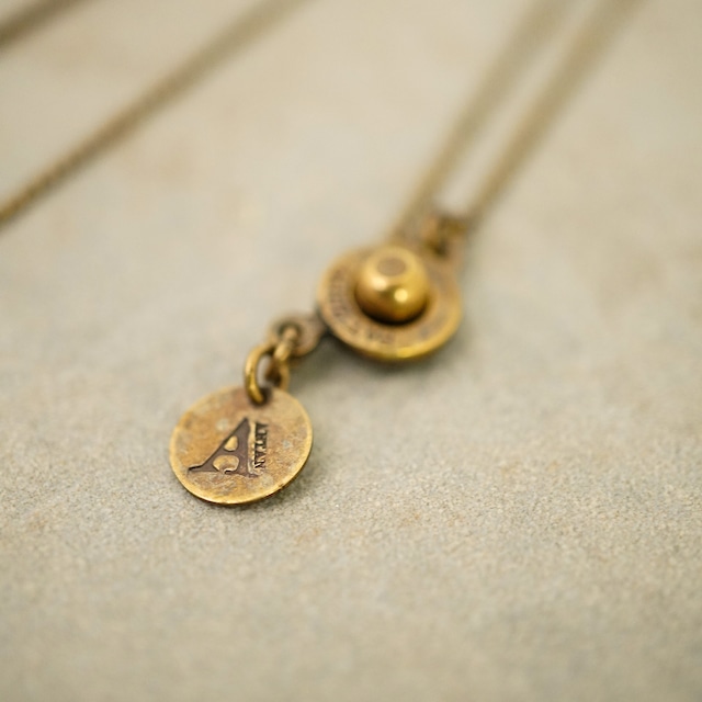 【FRENCH ANTIQUE】ANGEL PLATE NECKLACE