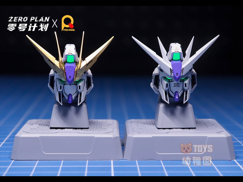 ZERO PLAN】1/100 Sky-Defender&Hi-ν ハイニュー 改造用 ヘッド 頭部