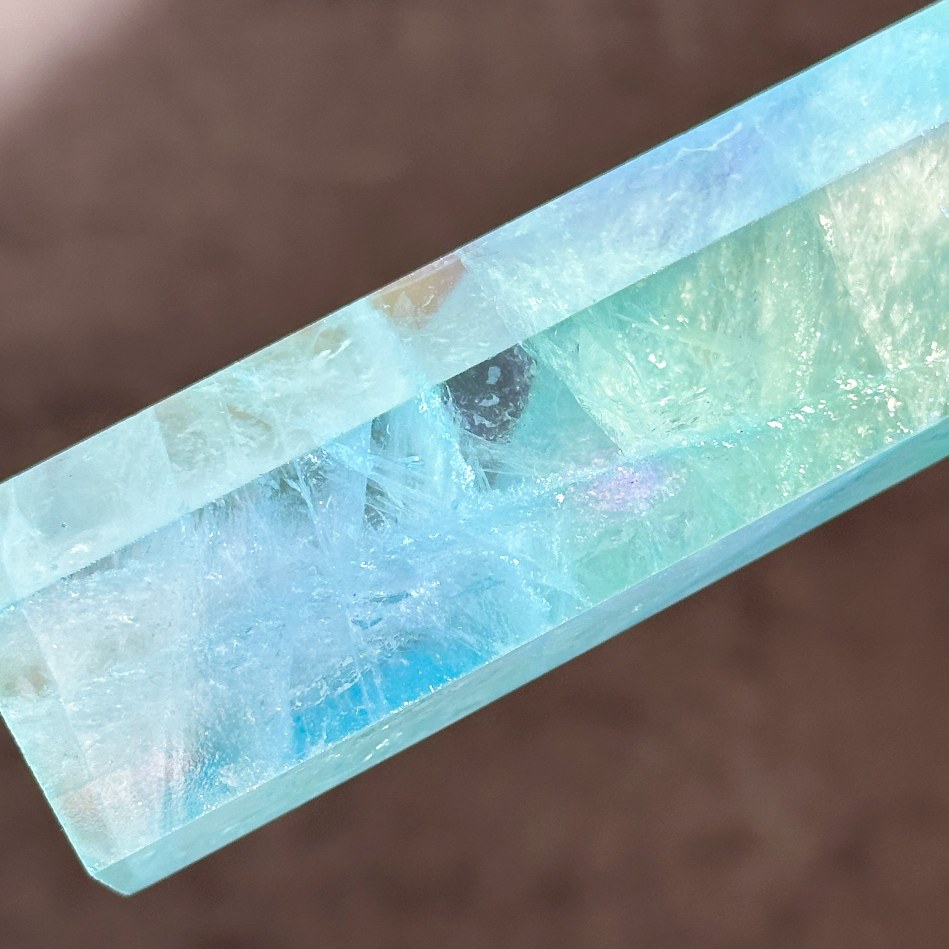 Big◎アクアオーラクォーツ タワー 91✧ Aqua Aura Quartz ✧天然石