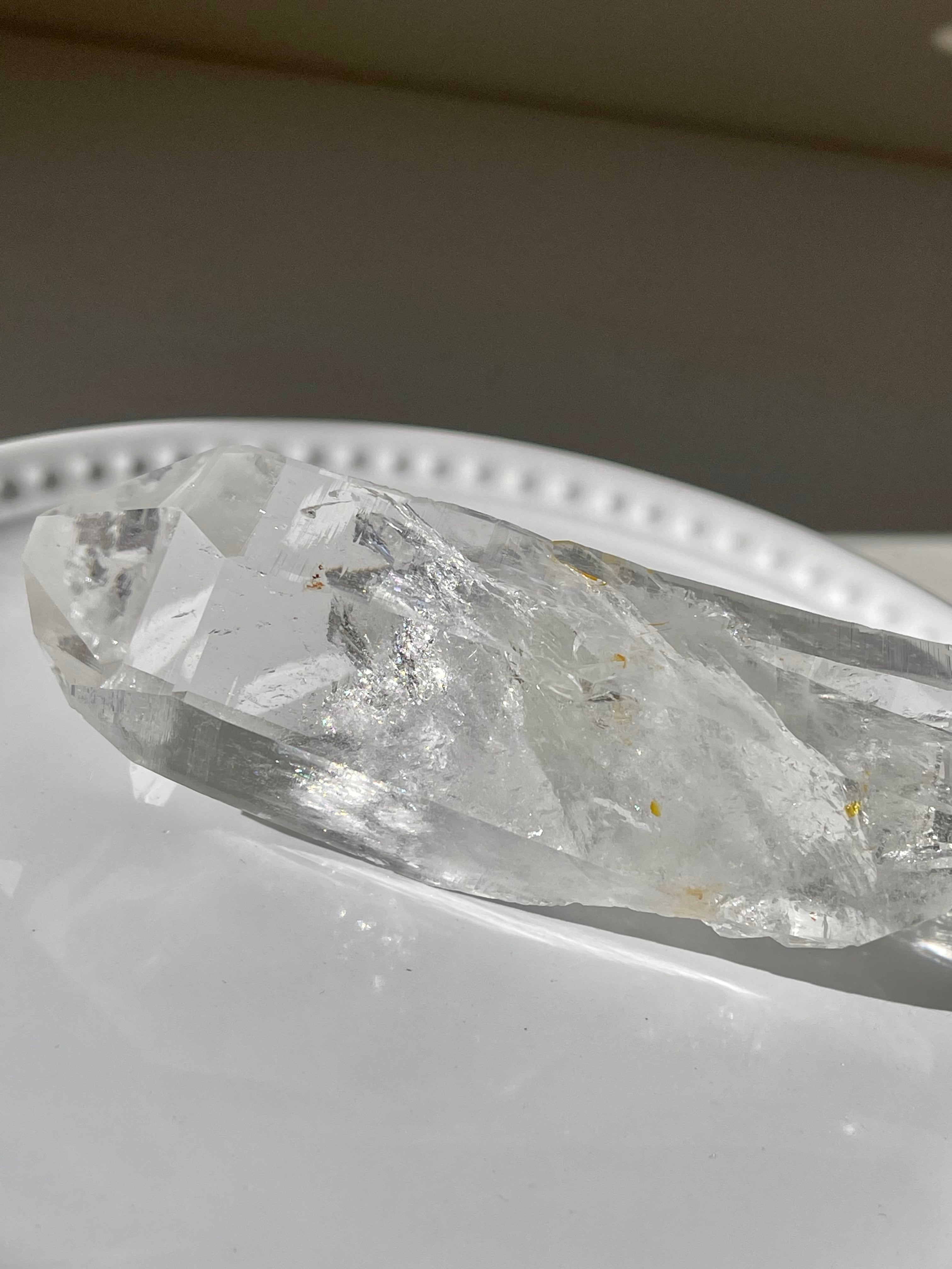 コロンビア　コスケス鉱山レムリアンシード(レインボー,DT,ツイン,セルフフィード,ファントム,リモナイト)