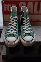 CONVERSE " CANVAS ALL STAR J 80s HI " GREEN