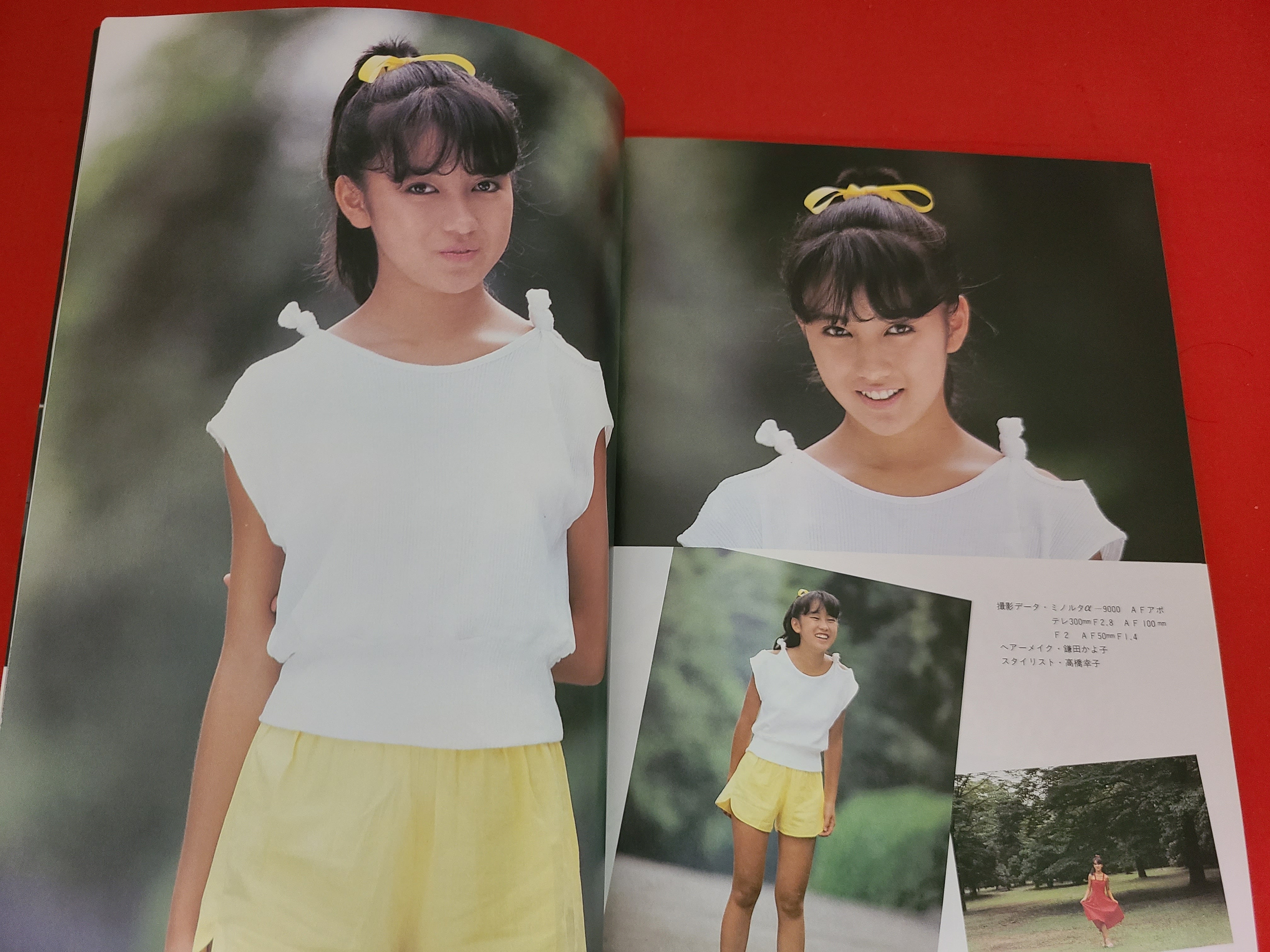 稀少！月刊カメラマン 1987年10月号 表紙グラビア 仁藤優子 | PAY ID