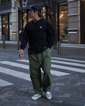 【#Re:room】RR ICON WAPPEN LONG SLEEVE	［REC861］