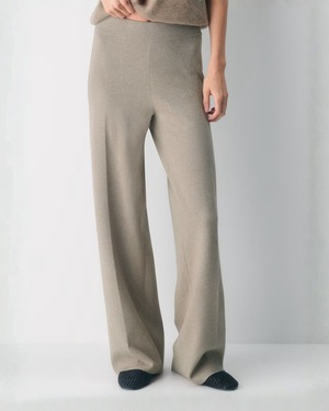 Wide Leg Knit Pants