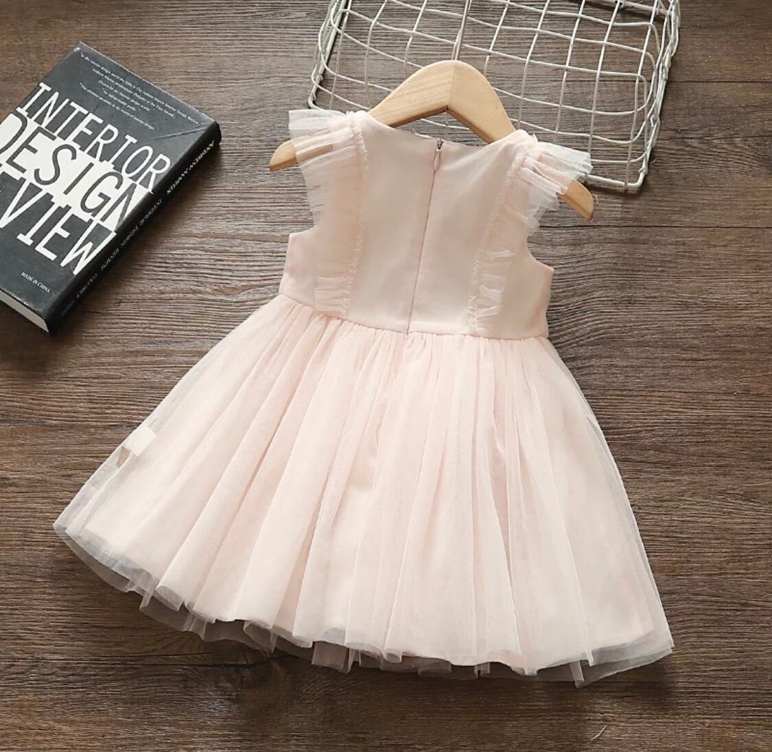 フラワーチュールドレス》》》》》ワンピース 女の子 海外子供服 プチプラ ベビー キッズ
