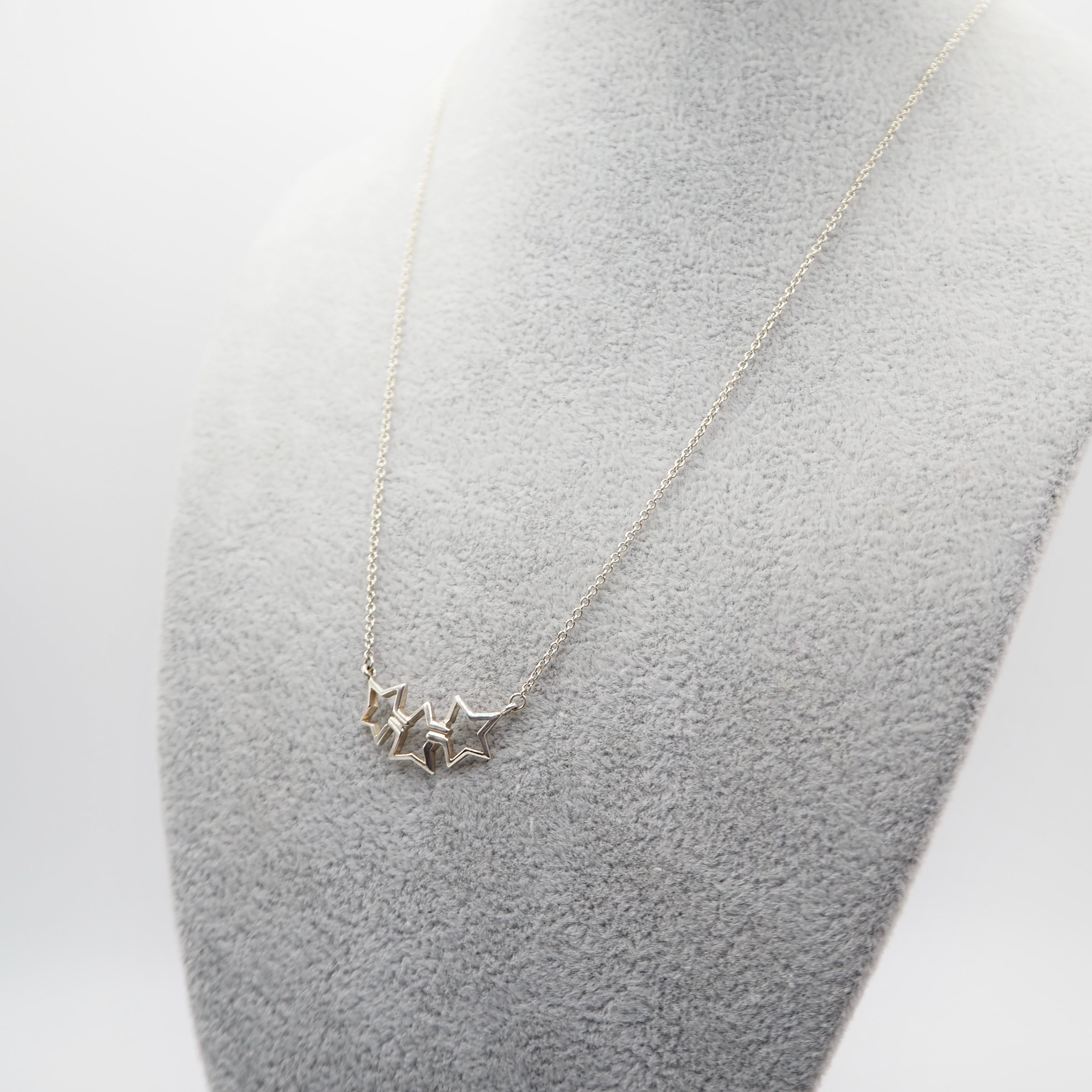 Tiffany&Co. トリプルスター ネックレス シルバー925 ティファニー