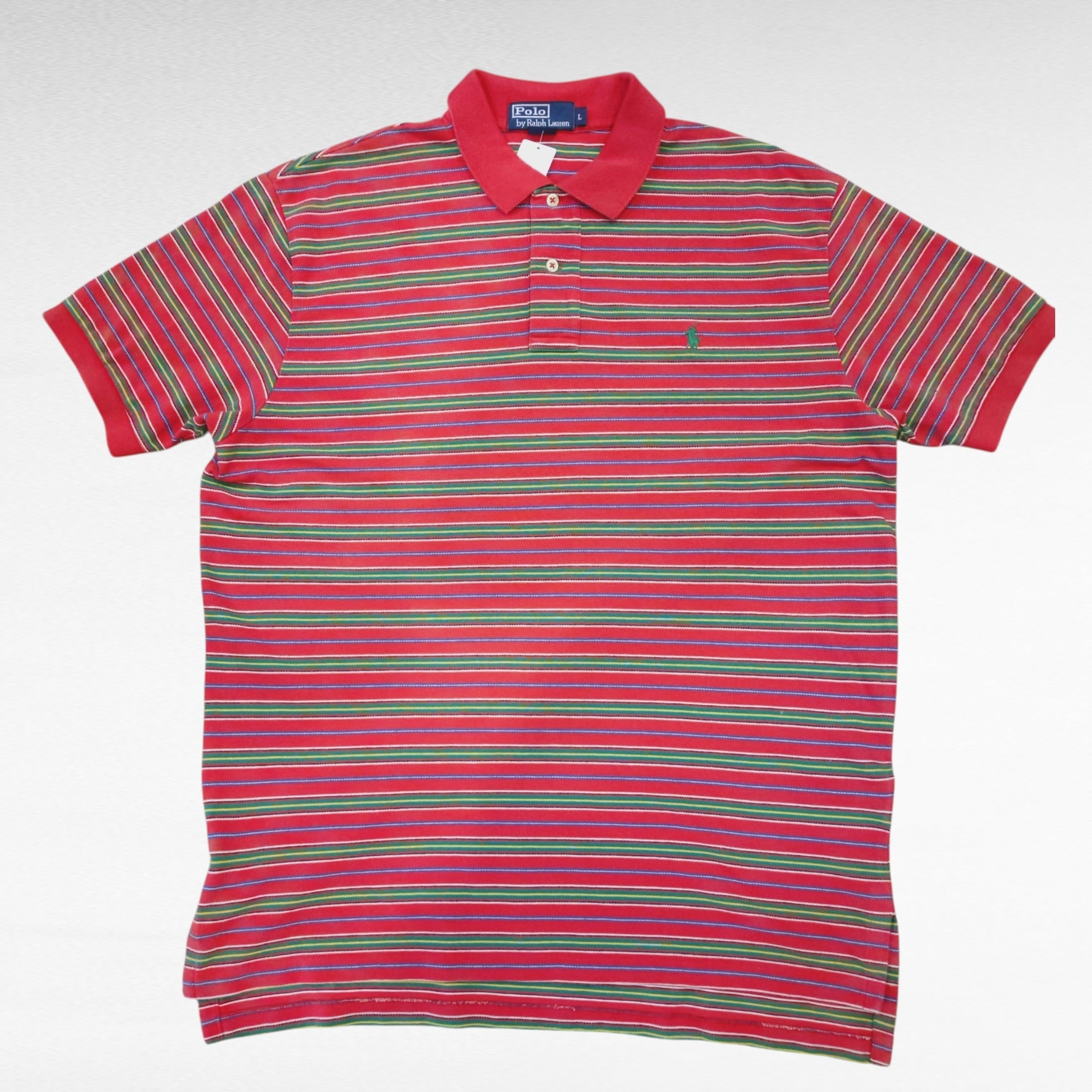 POLO by Ralph Lauren multi border design polo shirt | 仙台 古着屋
