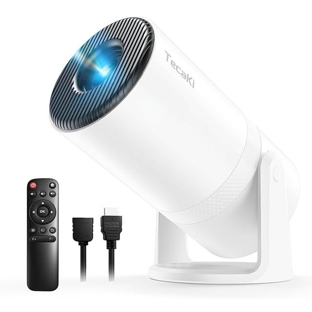 Heshare プロジェクター 小型 【Android TV搭載・18000LM高輝度・270