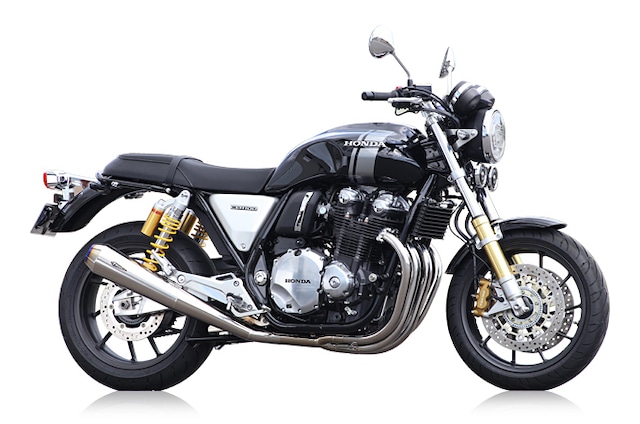 CB1100RS/EX（'17～'22）CB1100（'19～'22）ワイバンクラシックチタン ツインメガホン チタンポリッシュ[WH24-02TI]