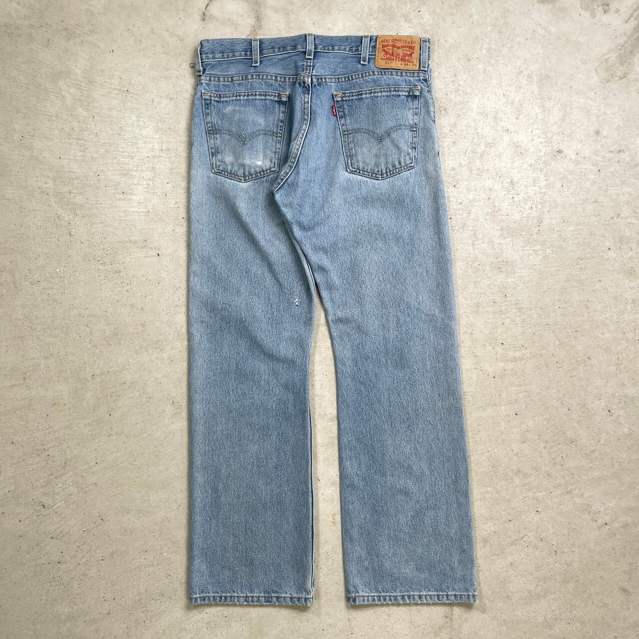 Levi's リーバイス 517 ブーツカット フレアデニムパンツ メンズW34