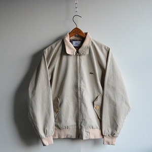 80s ラコステ（IZOD LACOSTE） 裏チェック ハリントンジャケット