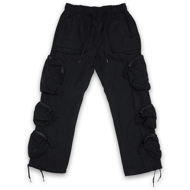 T.C.R MULTI CARGO SHELL PANTS - BLACK