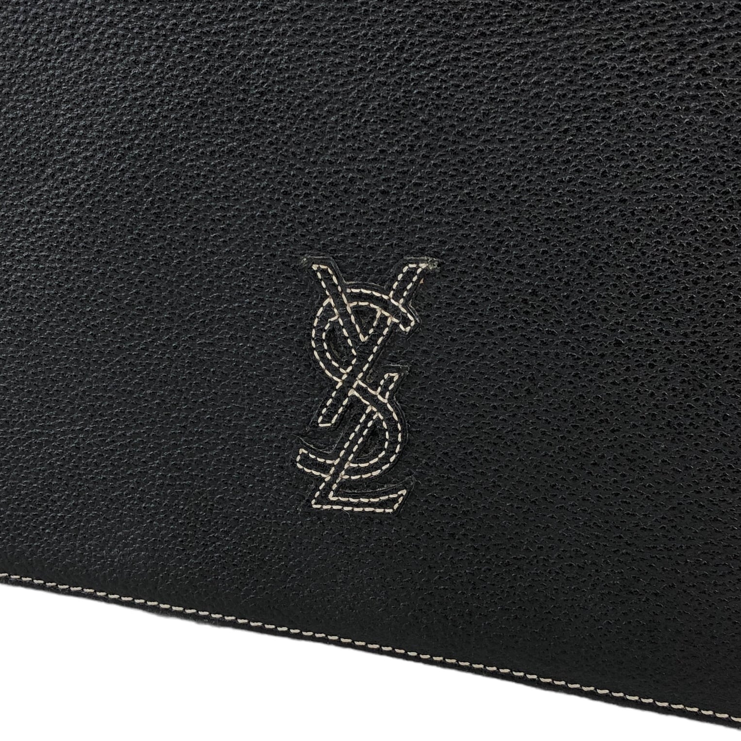 Yves Saint Laurent イヴ・サンローラン ステッチ YSL レザー