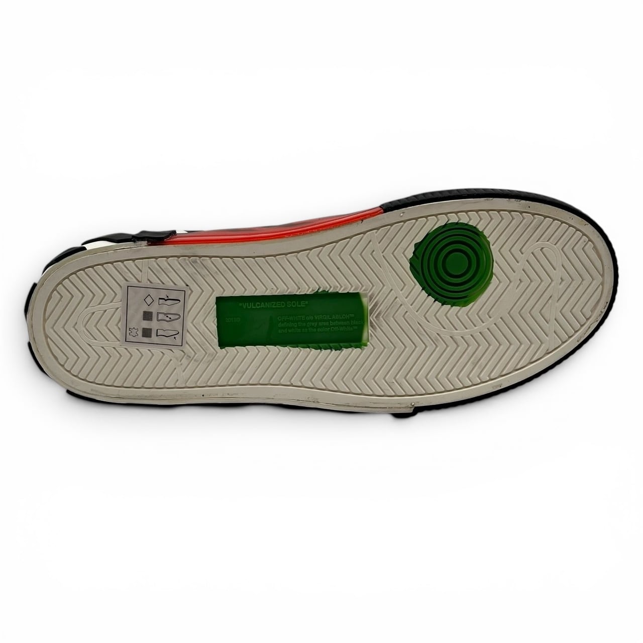 OFF WHITE DIAG LOW VULCANIZED SHOES / オフホワイト キャンバス