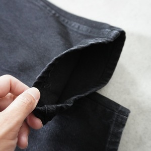RUSTLER black denim W33.5L28.5相当 古着