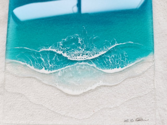 153.オーシャンレジンアート アクリル板