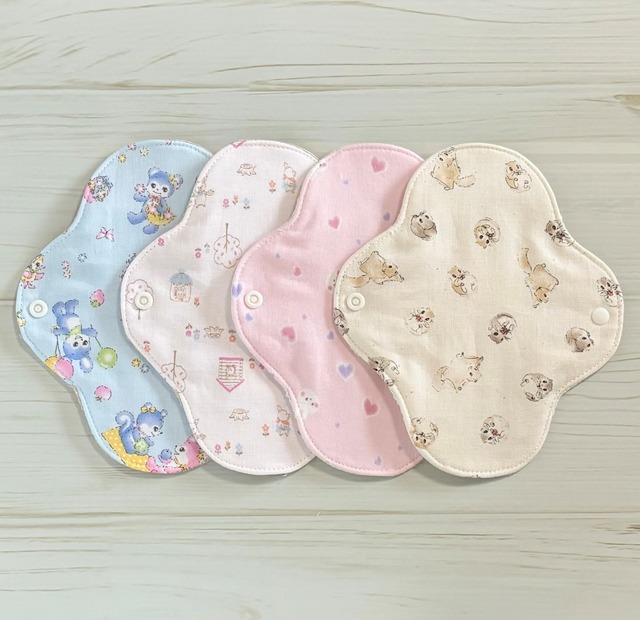 夏限定✩さわやか布ナプキン ワッフル オーガニック 10枚セット 212