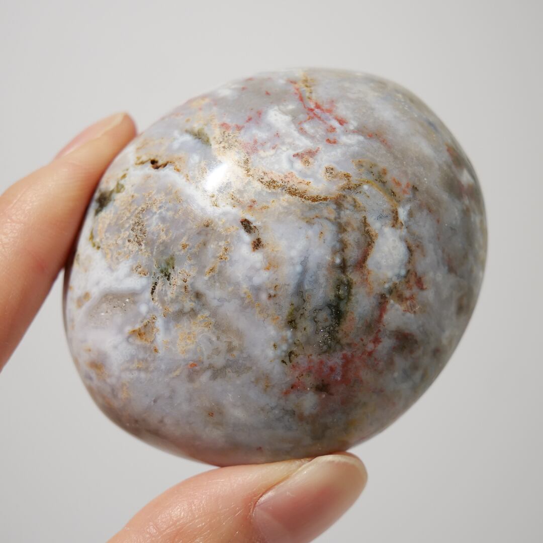 オーシャンジャスパー / パーム 握り石【A_6】 | ariife.公式