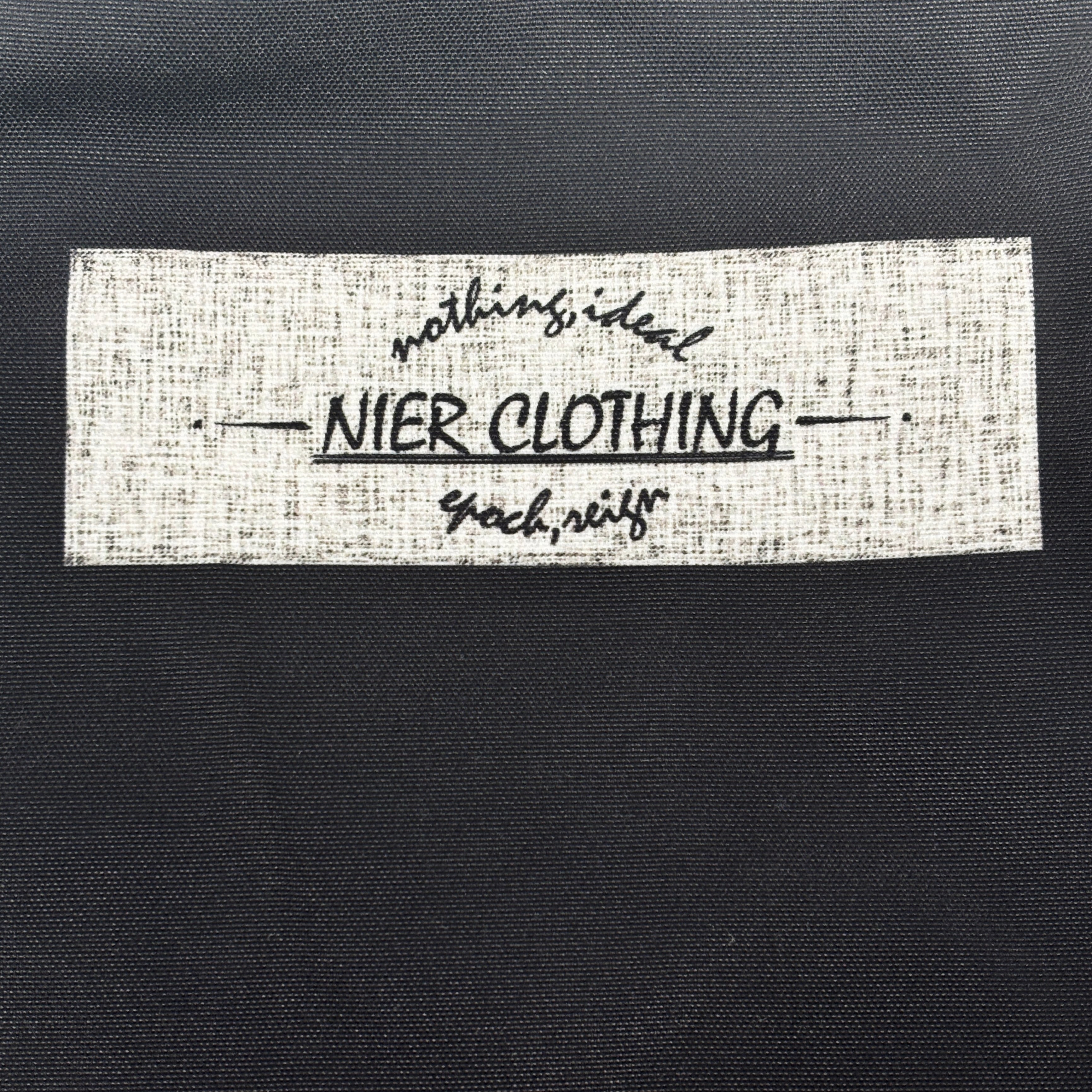 ZIP付き2WAY TOTE BAG | NIER CLOTHING