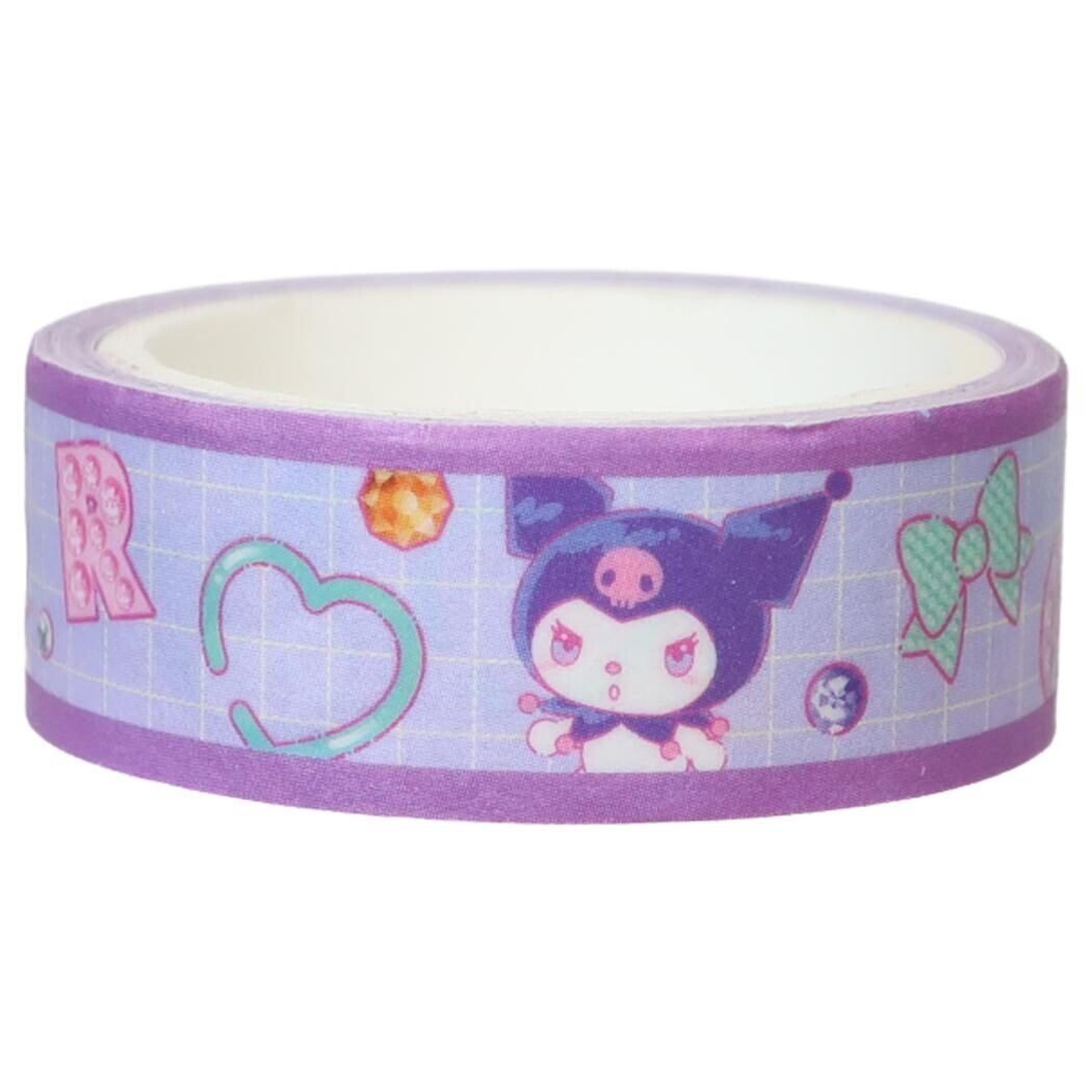 サンリオ 蓄光 クロミ KUROMIs Current Mood 15mmマステ CA09