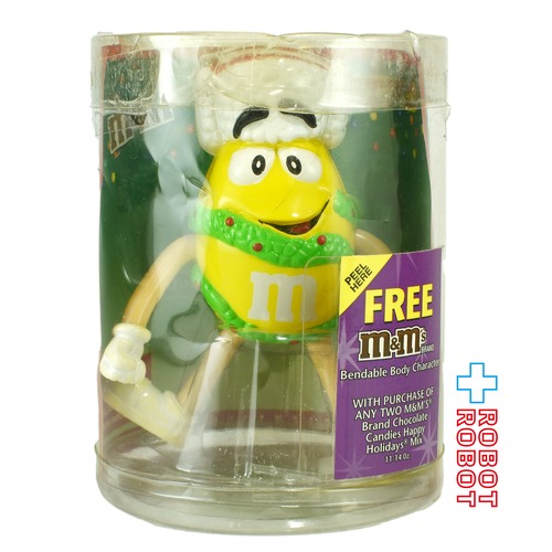 M&M's ベンダブル ボディー キャラクターズ エムアンドエムズ イエロー フィギュア 未開封
