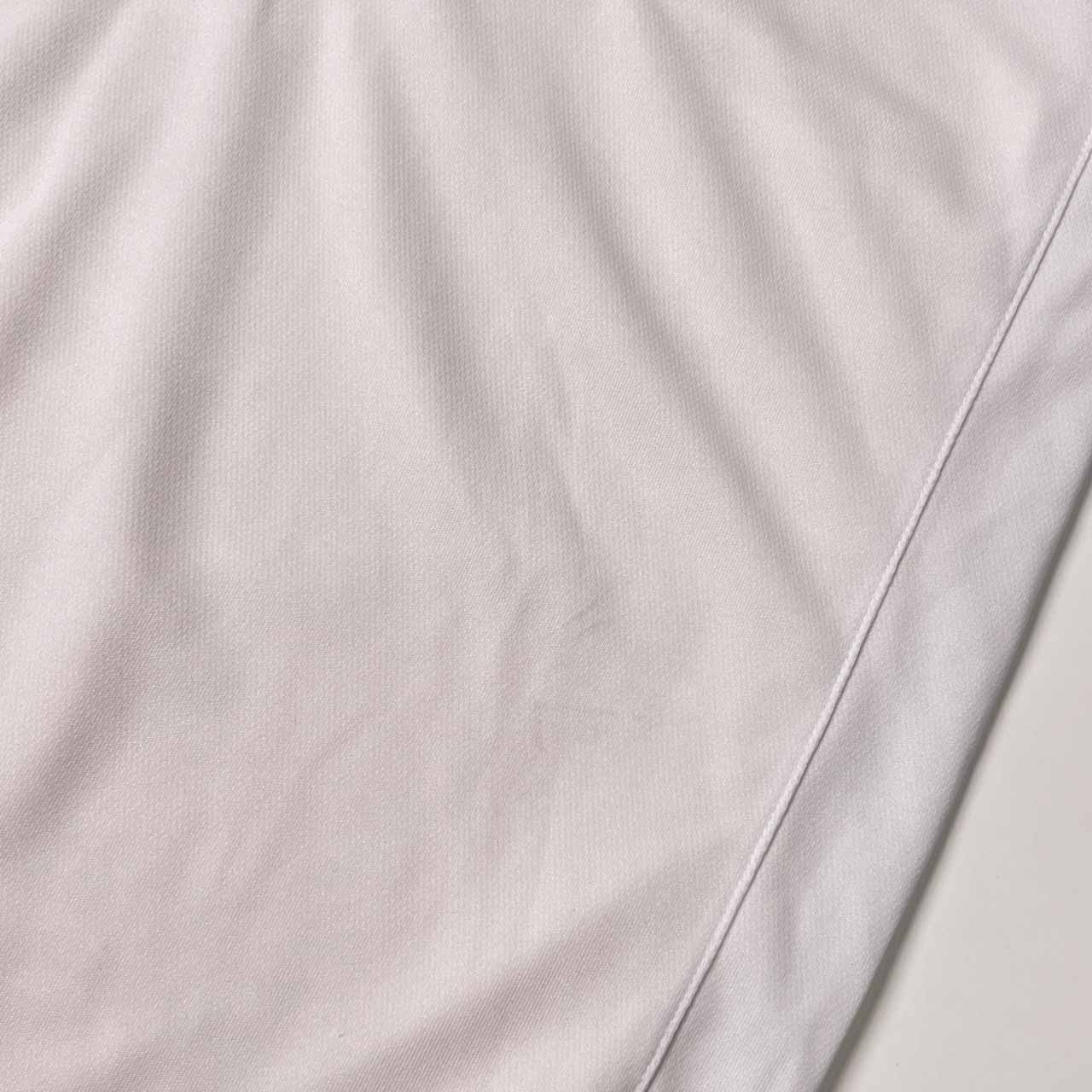 FIDRA フィドラ ハーフジップ ドライ 半袖 ポロシャツ S/P /ホワイト メンズ ゴルフ