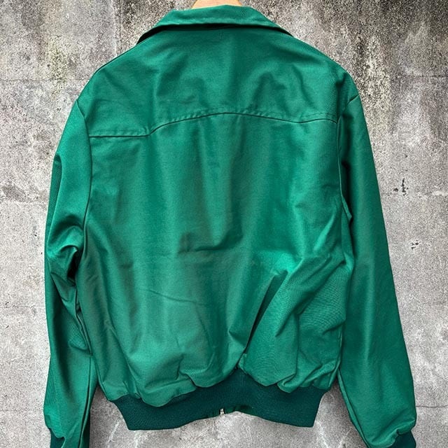 HARRINGTON JACKET MADE IN ENGLAND GREEN | NEVERTRUST