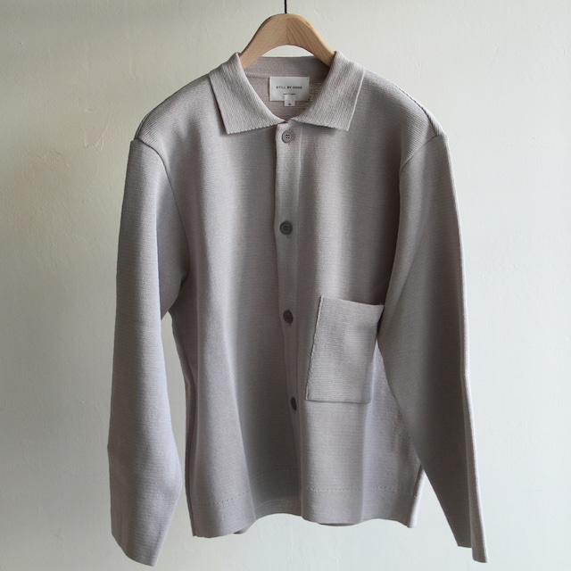 STILL BY HAND【 mens 】polyester paper cardigan