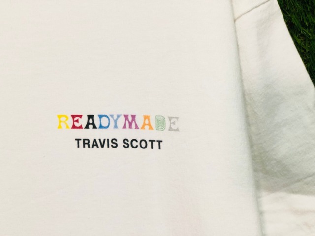 READY MADE × TRAVIS SCOTT PACK TEE WHITE LARGE 52.5JH7789