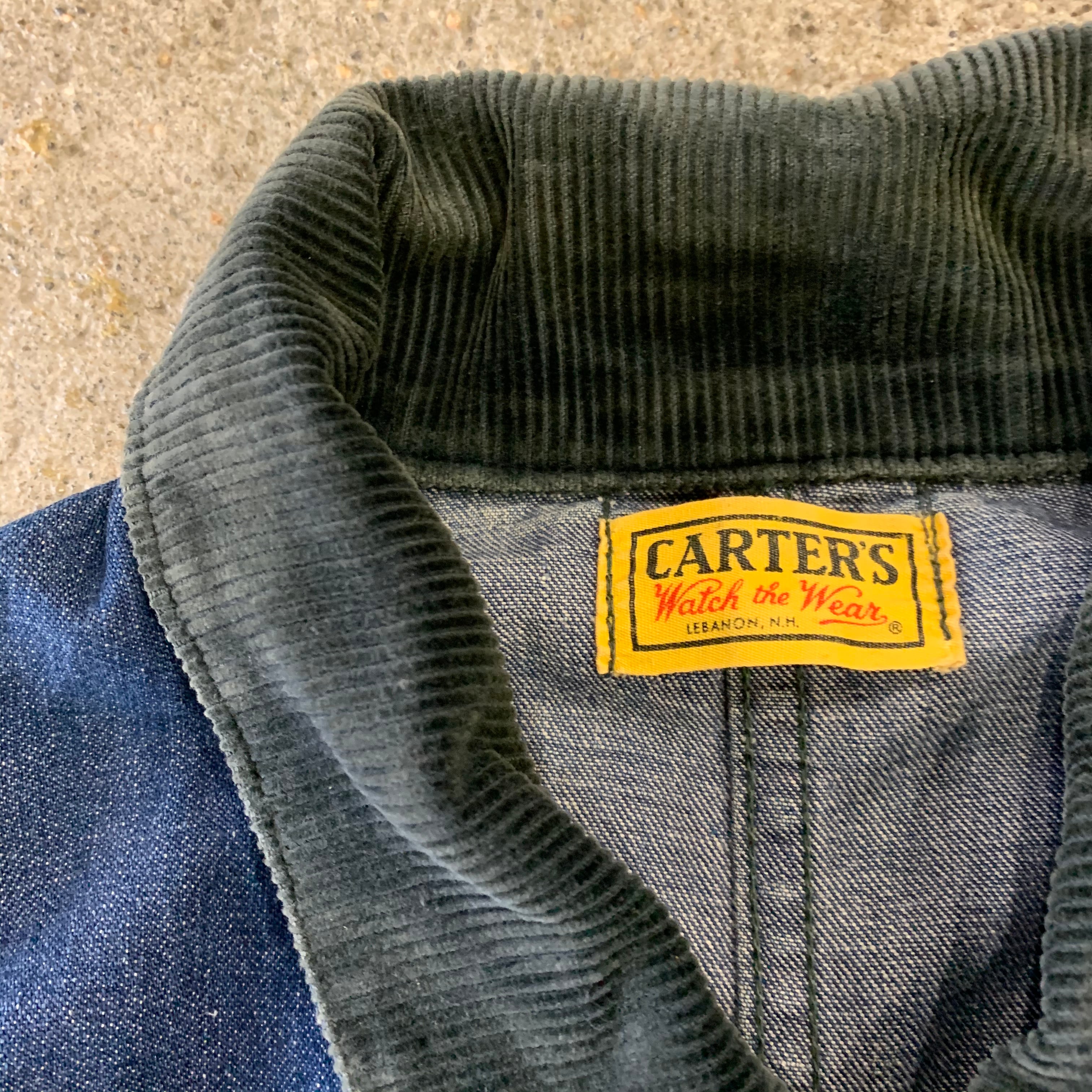 60s CARTER'S denim coverall jacket | What'z up