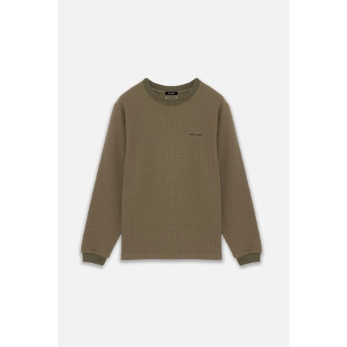 MLVINCE / heavyweight thermal L/S olive