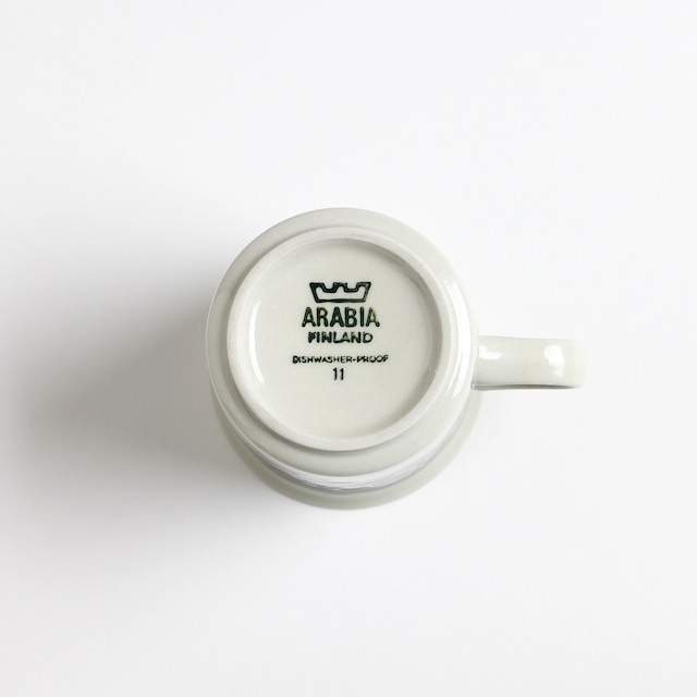 ARABIA アラビア Anemone アネモネ 70mm コーヒー カップ＆ソーサー - 21 北欧ヴィンテージ