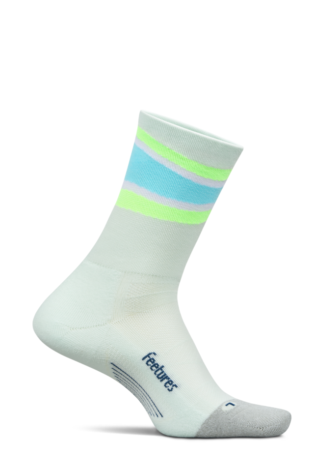 Feetures（フィーチャーズ）  ELITE LIGHT CUSHION MINI CREW   MintBounce    メンズレディースソックス