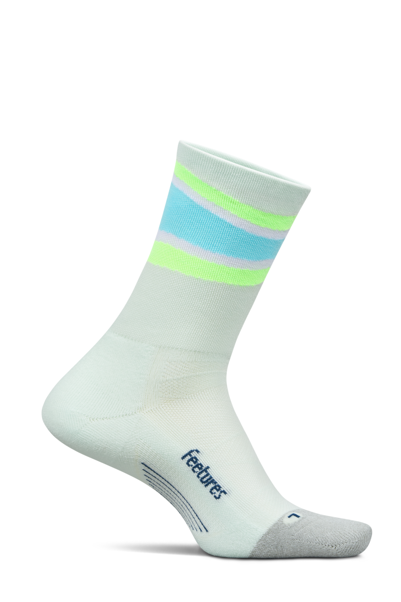 Feetures(フィーチャーズ) ELITE LIGHT CUSHION MINI CREW MintBounce メンズレディースソックス